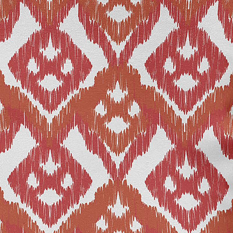 Ondrasek Ikat Square Cushion, 40cm H x 40cm W x 13cm D, Orange
