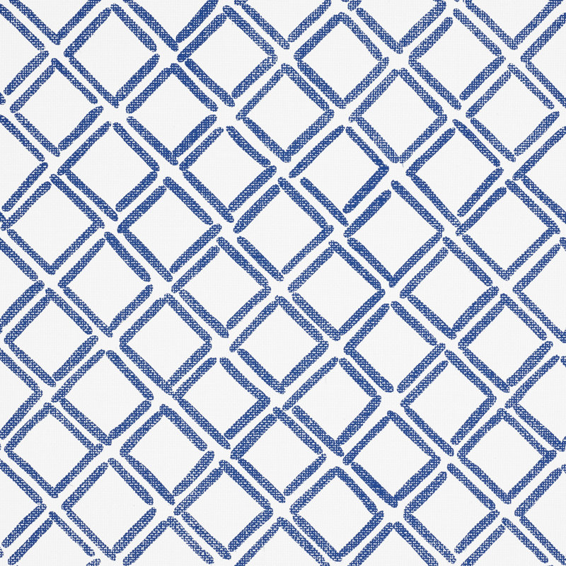 Papier peint tissé Dina, Cobalt; cobalt
