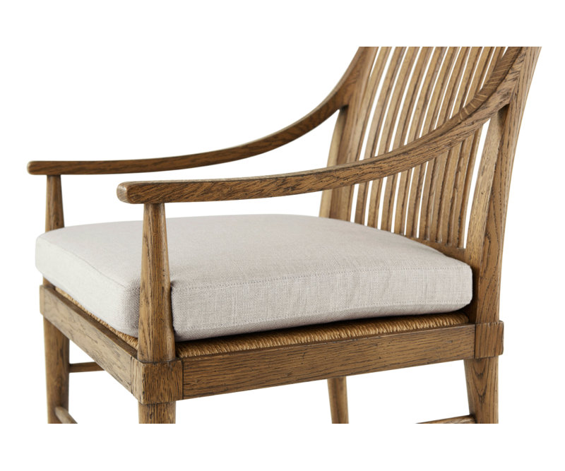 Nova Upholstered Arm Chair, Dawn