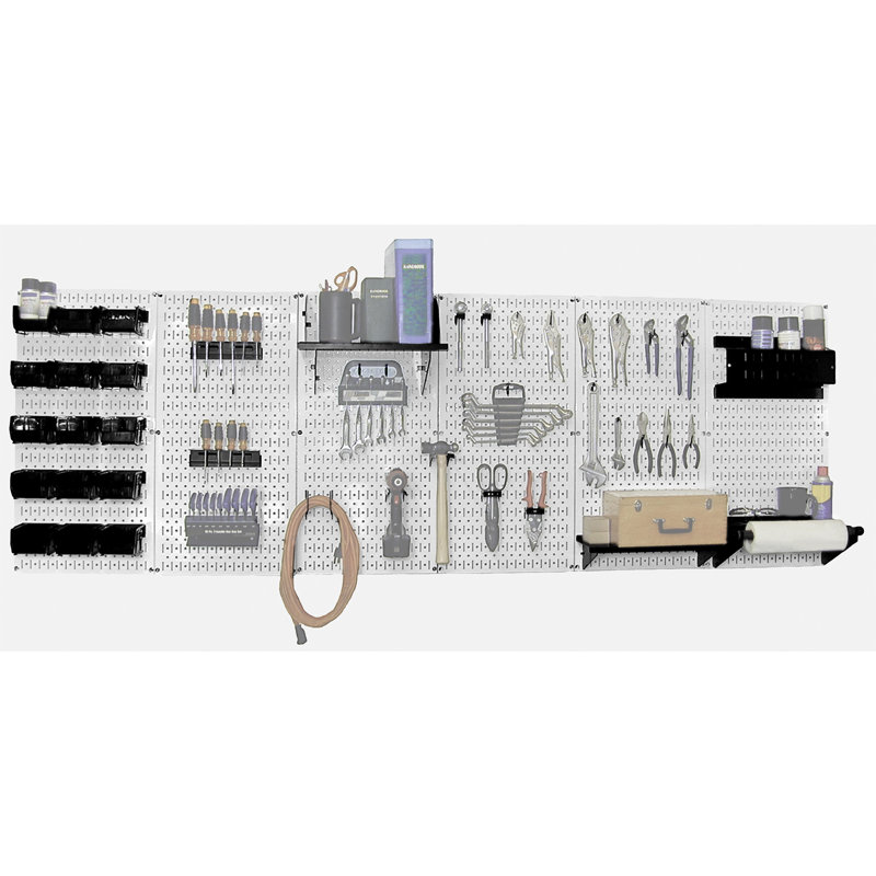 Ensemble 32 "x 96" Vergara, Blanc et noir