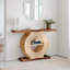 Console 39,3 po en bois élégant, canapé d'appoint étroit pour entrée et couloir