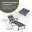 Andoro 67cm Long Reclining Single Lounger