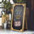 Solid Wood Free Standing Chalkboard