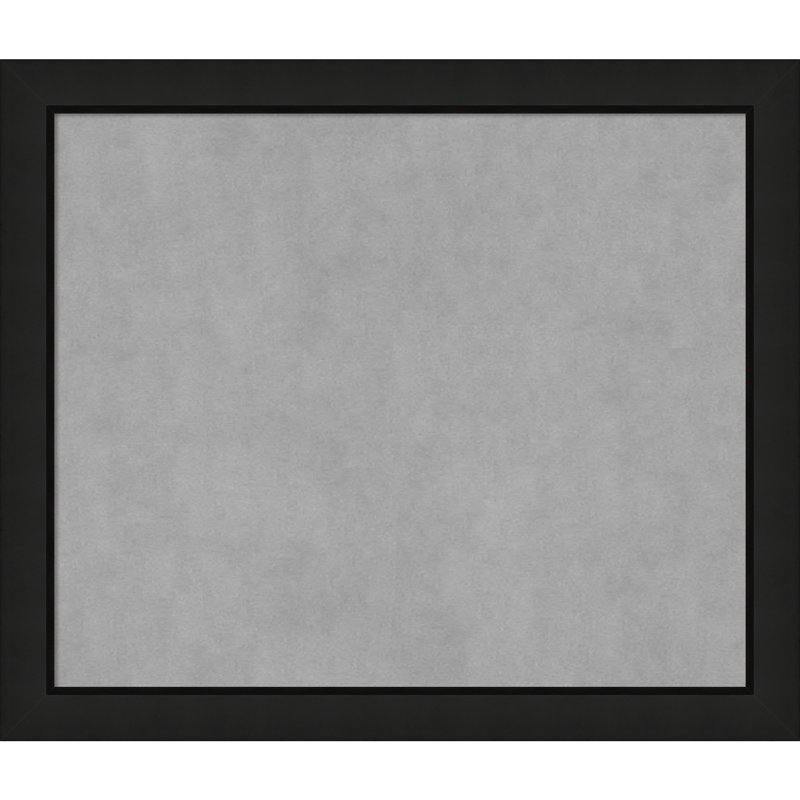 Tableau magnétique encadré noir Phil Midnight, H 23 po x l 27 po