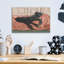 «Traditional Canine Portrait 3» par Ethan Harper, art mural en verre acrylique