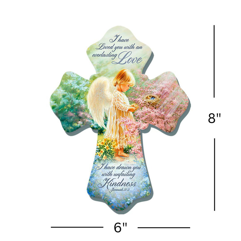 Croix en bois Everlast Love Angel