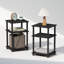 Akintayo 34.04cm W Plastic Bedside Table-1656791276