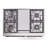 ILVE Nostalgie II Series 40 inch Dual Fuel Range with 6 Sealed Burners, Griddle (Solid Door)-99299307-99299290