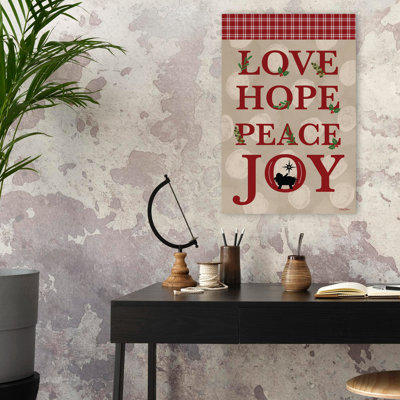 "Love Hope Peace Joy"