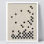 «Abstract Disinégration Black and White Design» sur papier-98266765-98266770