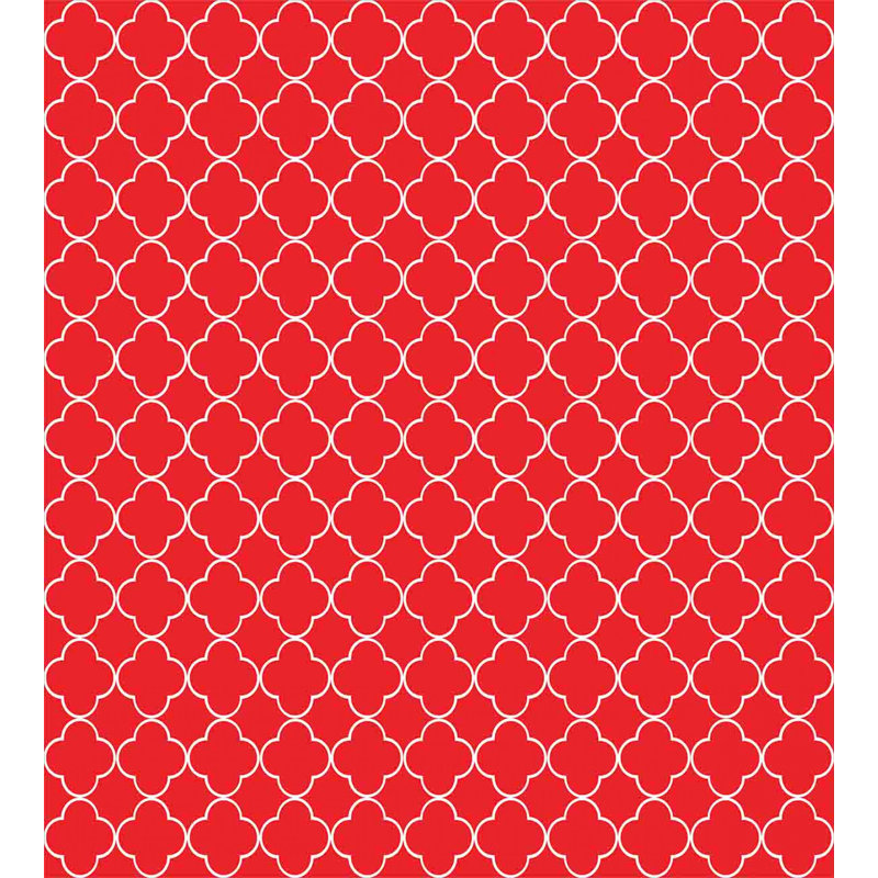 Eclectic Polyester Geometric Shapes Duvet Cover, Queen Duvet Cover + 2 Standard Shams