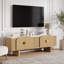 Meuble télé moderne de 63 po avec station de charge et armoires de rangement Syd -176670587