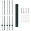 120cm H x 1000cm W Metal Border Fencing