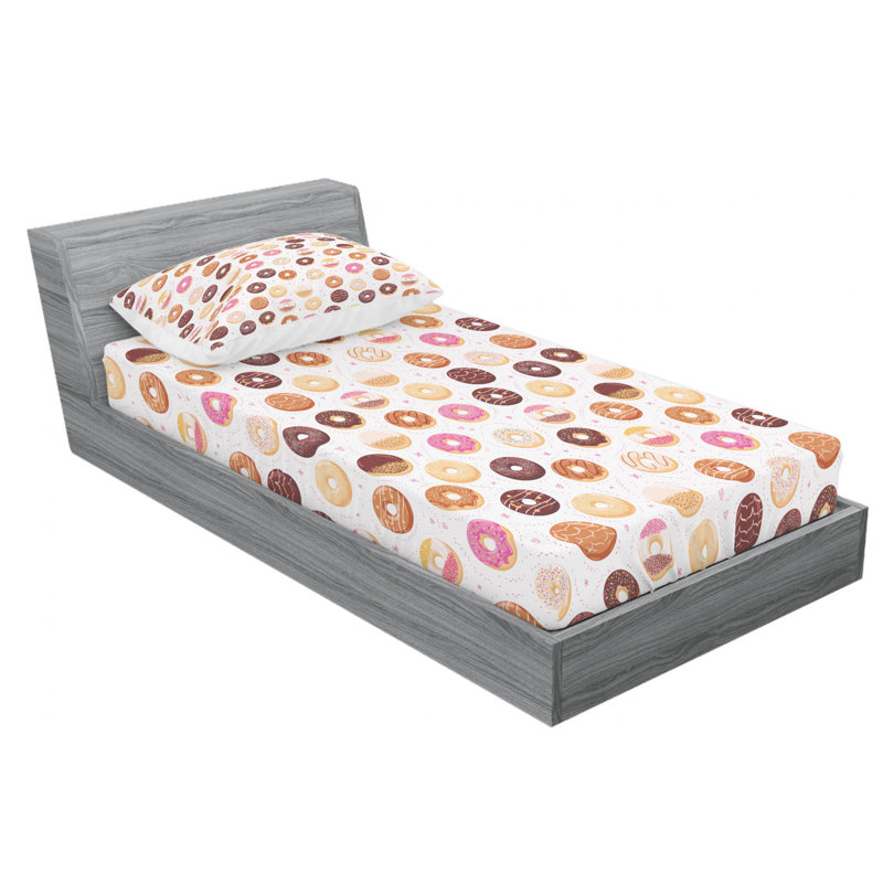 Microfiber Sheet Set, Twin XL Sheet Set with Fitted Sheet