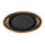 Lava Enameled Cast Iron Skillet 6 inch- Oval Pan Dish