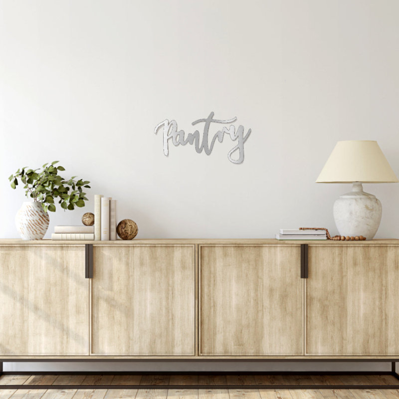 Décoration murale Pantry, Argent