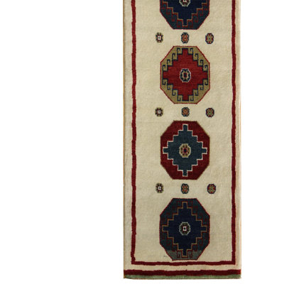 Konya One-of-a-Kind 2'5" X 9'10" New Age Runner Wool Area Rug in