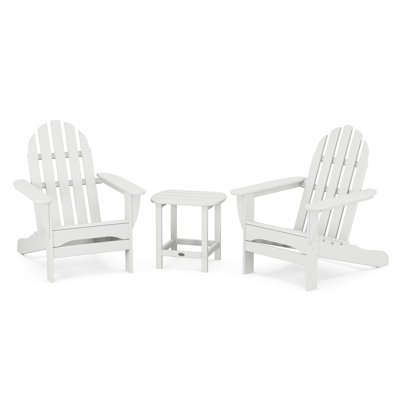 POLYWOOD® Classic Adirondack 2-Person Patio Seating Group