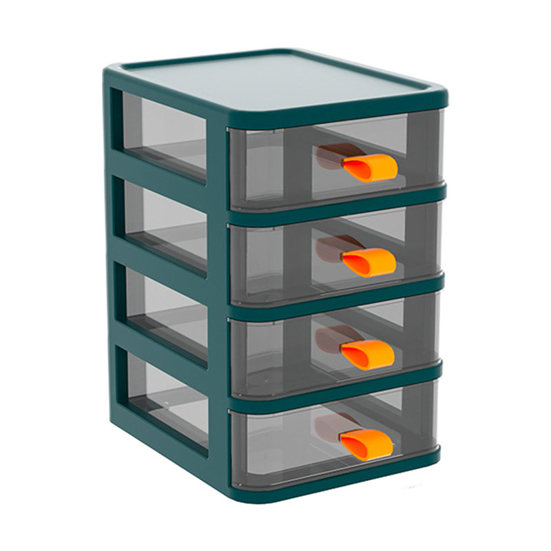 Akaki Plastic Desk Organiser, Green