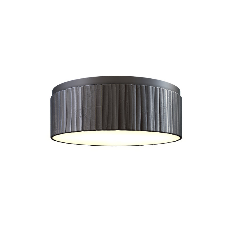 Kensington 1 - Light LED Flush Mount, Urban Bronze, Urban Bronze/White