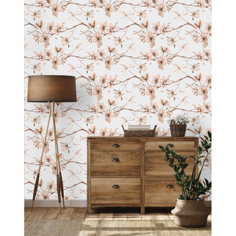Floral Tile, 18.75" L x 25" W, Vinyl