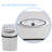 NutriChef 22 lb. Daily Production Cube Clear Ice Freestanding Ice Maker