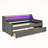 Versatile Linen Padded Sofa Bed with Multiple Storage Options and Wireless Charging-1030116092
