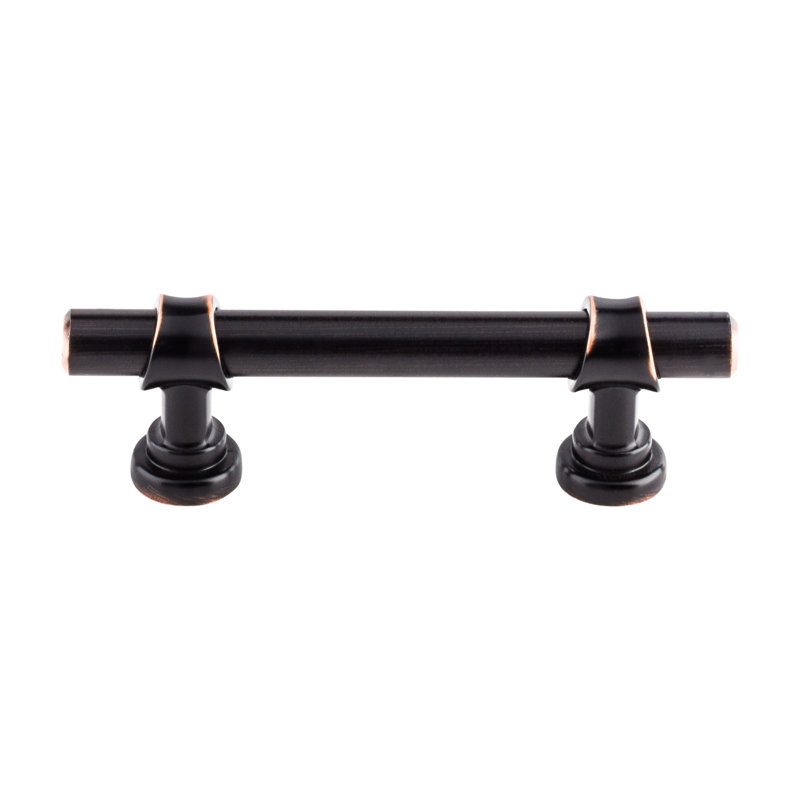 Bit 3" Center to Center Bar Pull, Tuscan Bronze, 3" Center to Center