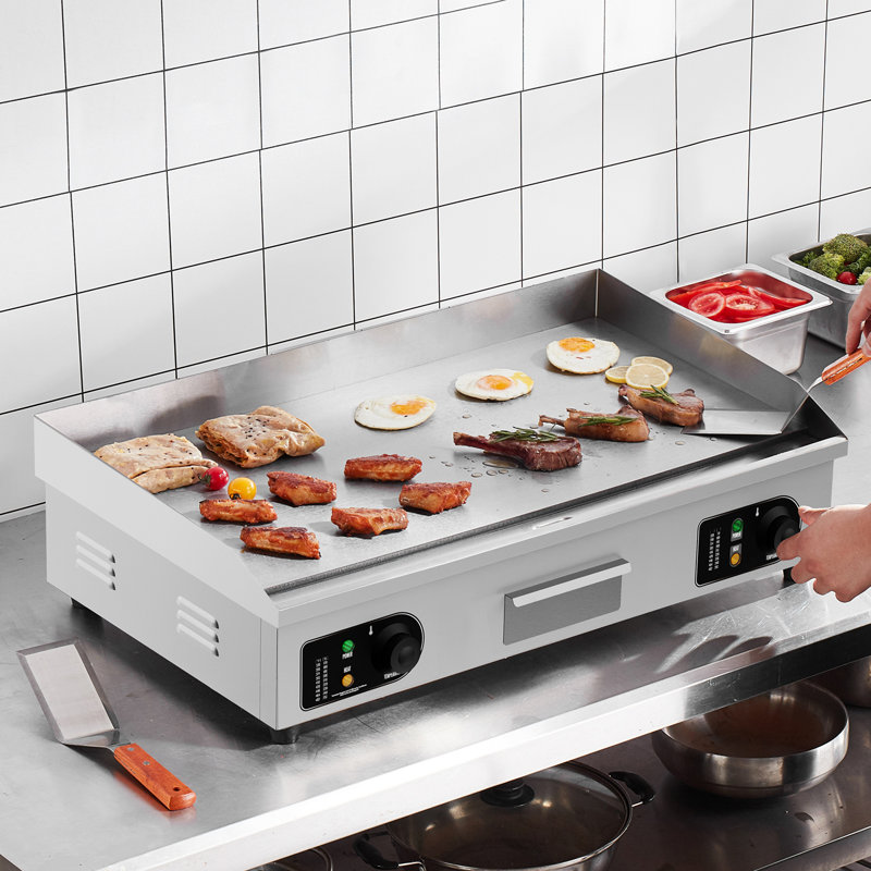 Barbecue électrique à 2 brûleurs l 28,8 po x P 18,3 po VEVOR