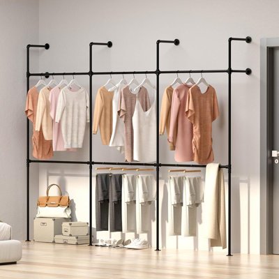 Clothing Rack Height Adjustable Garment R...