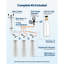 Bière Kegerator avec réservoir de CO2 Triple-robinet Distributeur de bière 160L