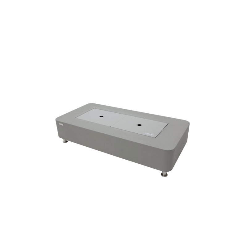 Sydney 61" Ethanol Fire Table, Space Gray