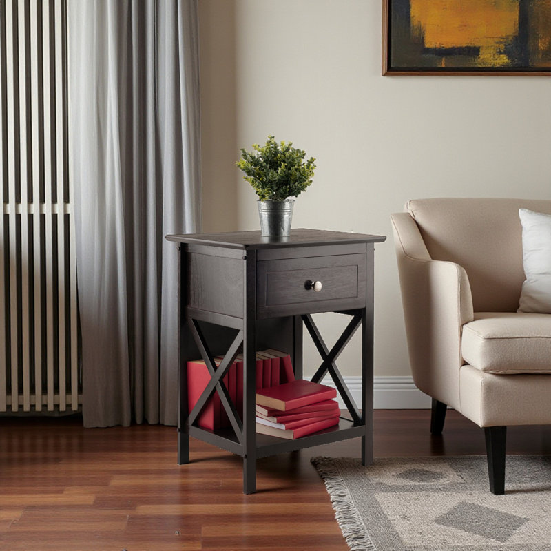 Alarcon End Table with Storage