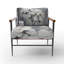 Cruse - Upholstered Apple Blossom Accent Arm Chair-1959394754