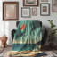 Retro Beach Scenes - Couverture sherpa de qualité supérieure 1 pièce-101262843