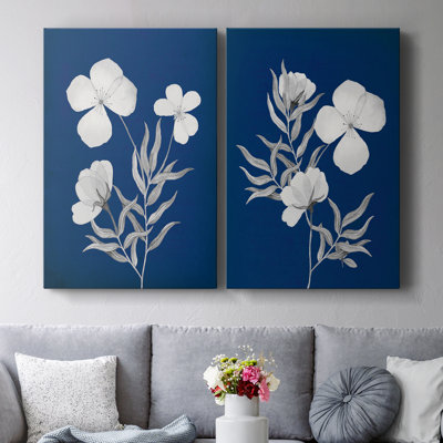 Toile tendue avec châssis Indigo I-Premium Gallery - prêt à être accroché