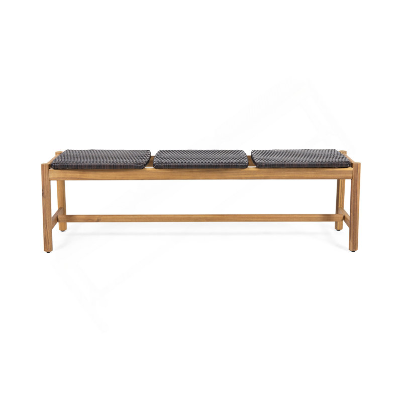 BANC À 3 PLACES CAMBRIA, Brun