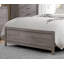 Mobilier de chambre à coucher tête de lit tapissier en similicuir 1 pièce