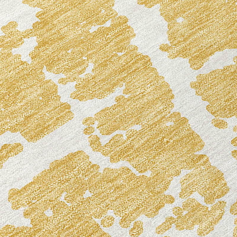 Kyrie Abstract Indoor / Outdoor Rug, Round 8'