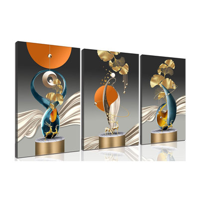 3 Piece Wrapped Canvas Print