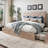 Silvester Modern Upholstered Platform Storage Bed with Wooden Slats, no box spring needed-1316038117-1293468854