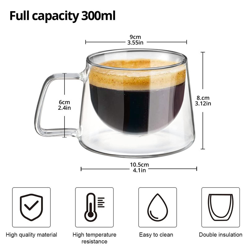 Amidala Glass Coffee Mug