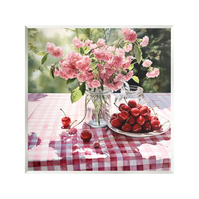 «Spring Snacks on Plaid» par RB