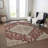 Machine Washable Indoor/Outdoor Cicel ACN1151 Garnet Rug-100249362
