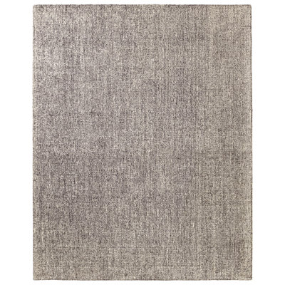 Tapis crème / noir en laine touffeté à la main Pax