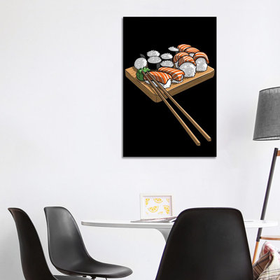Sushi Nice by Alberto Perez - Wrapped Canvas Painting