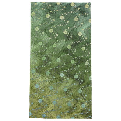 Serviette de bain planètes et étoiles