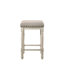 Tabouret en tissu Tasnim (ensemble de 2)