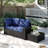2 -Person Rattan Patio Safo With Cushions-118725431-120921342