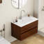 Meuble-lavabo mural 32 po avec tiroirs doubles 32 po-454213907